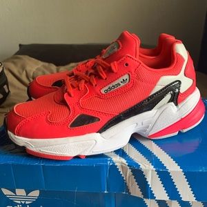 Pink/Red Adidas Falcon